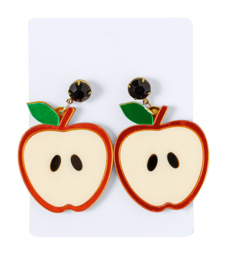 Kely earrings, pitaya