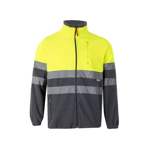 VL EROS LARGE. Two-tone fleece jacket (280g/m²), in polyester (100%)