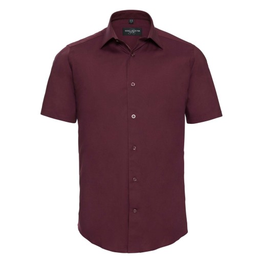 RUSSELL men's short-sleeved shirt FITTED