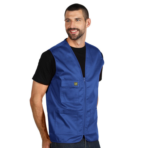 DERBY, workwear vest, royal blue