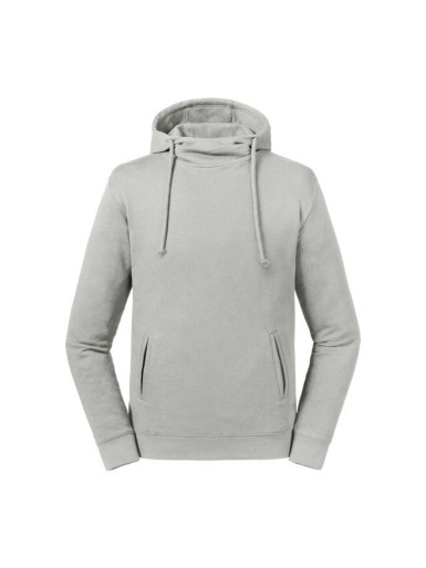 Russell,Pure Organic High Collar Hooded Sweat