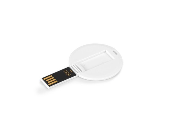 COIN CARD, USB Flash memorija, 4GB, bela