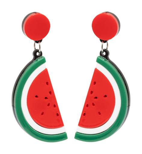 Kely earrings, strawberry