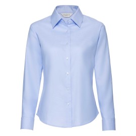 RUSSELL EASY CARE OXFORD Women's Long Sleeve Shirt
