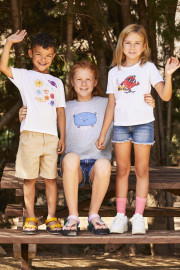 Fruit of the Loom, GIRLS ICONIC 150T, kids T-shirt