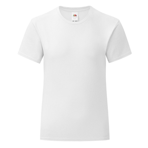 Fruit of the Loom, GIRLS ICONIC 150T, kids T-shirt