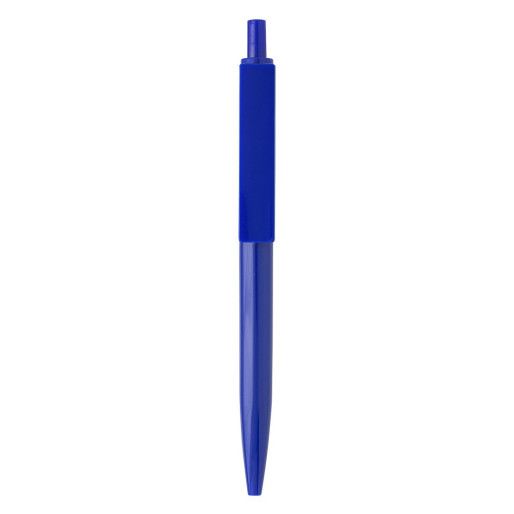 AMIGA CLIP, plastic ball pen, royal blue