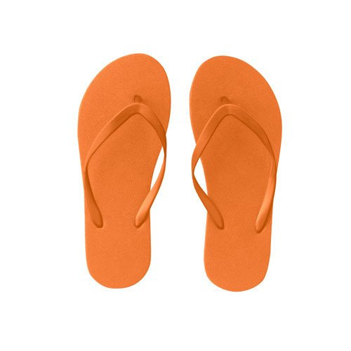 MAUPITI S / M. Comfortable slippers with PE sole and PVC strap