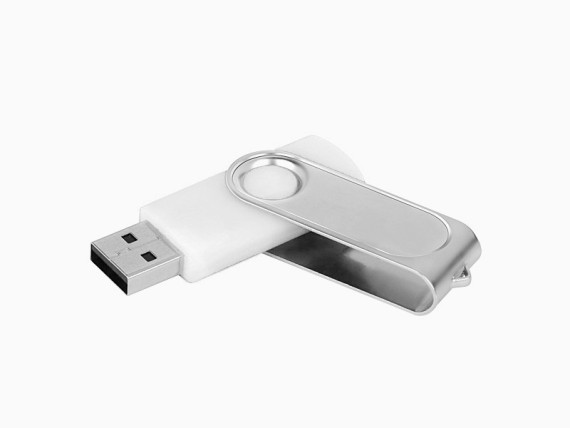 SMART PLUS, USB Flash memorija, 4GB, bela