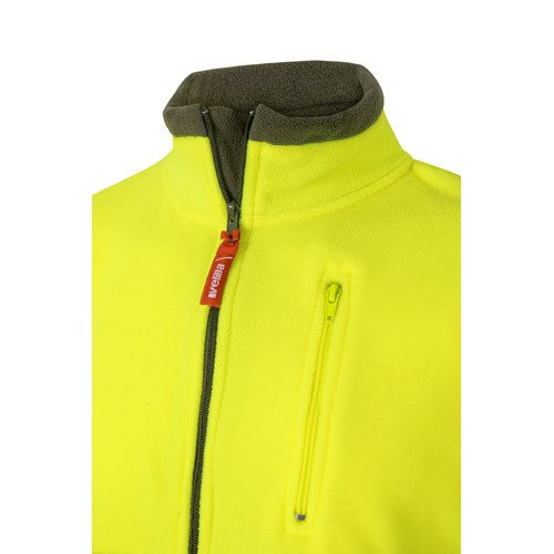 VL EROS LARGE. Two-tone fleece jacket (280g/m²), in polyester (100%)