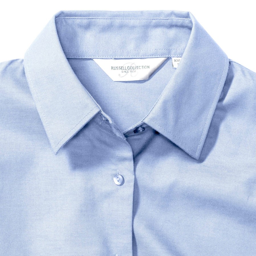 RUSSELL EASY CARE OXFORD Women's Long Sleeve Shirt