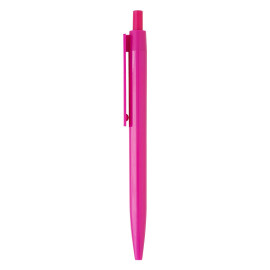 AMIGA CLIP, plastic ball pen, pink