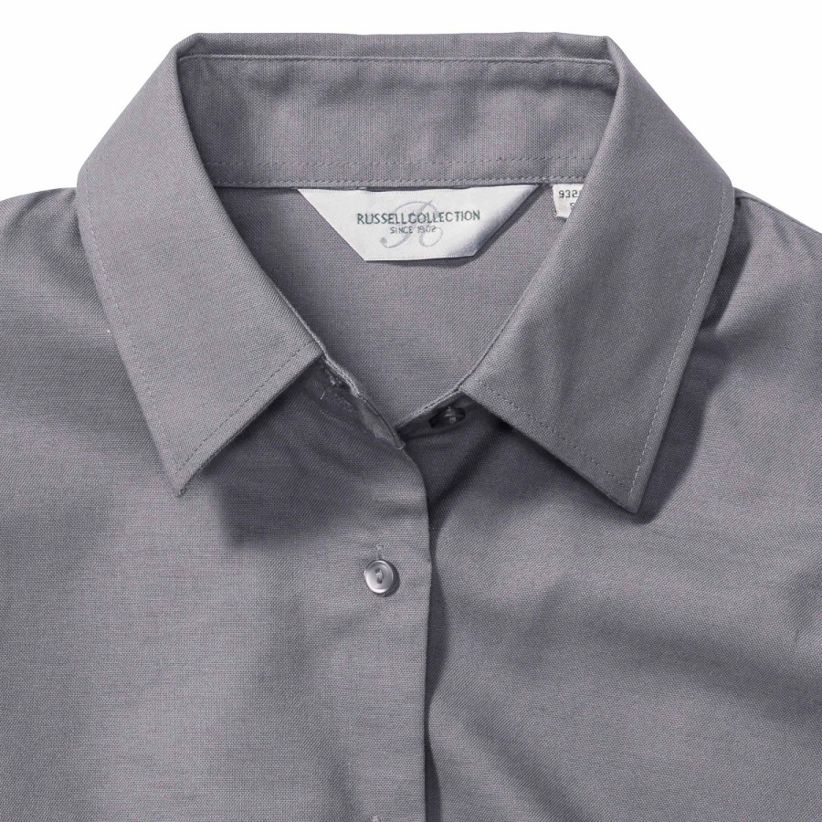 RUSSELL EASY CARE OXFORD Women's Long Sleeve Shirt