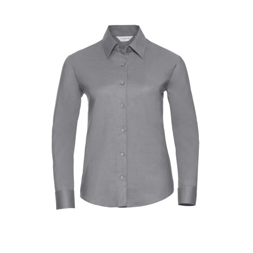 RUSSELL EASY CARE OXFORD Women's Long Sleeve Shirt