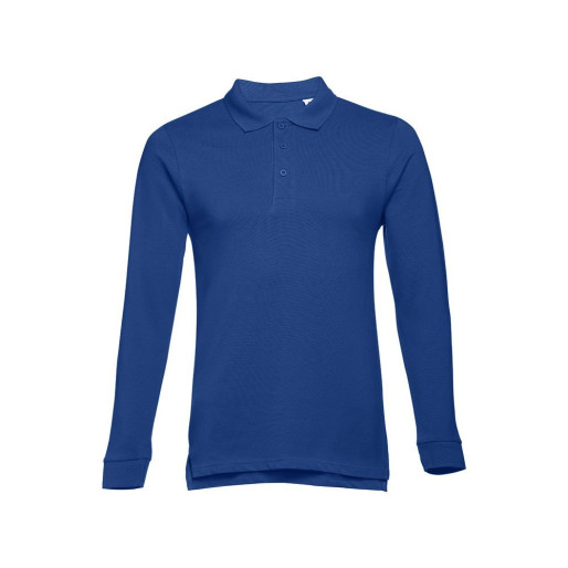THC BERN. Muška polo majica dugi rukav , Rojal plava, 2XL