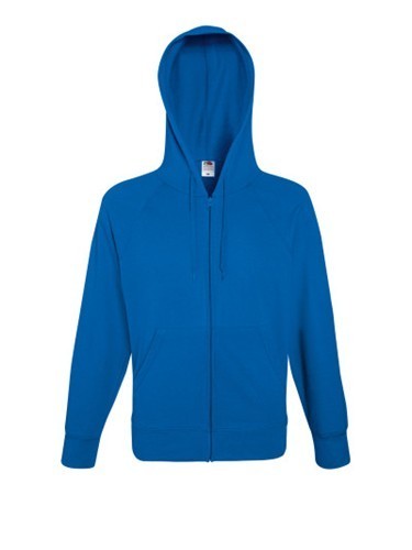 Fruit of the Loom, Lightweight Hooded Sweat Jacket, muški duks sa kapuljačom, royal plava , M