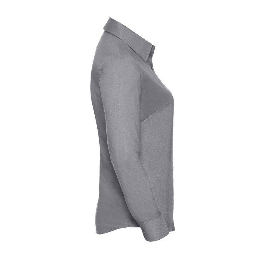 RUSSELL EASY CARE OXFORD Women's Long Sleeve Shirt