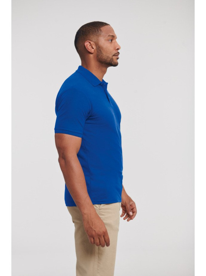 Russell Authentic Eco Polo muška majica svetlo rojal plava XS