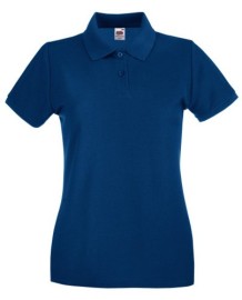 Fruit of the Loom, Ladies Premium Polo, women's premium polo shirt, weight, L