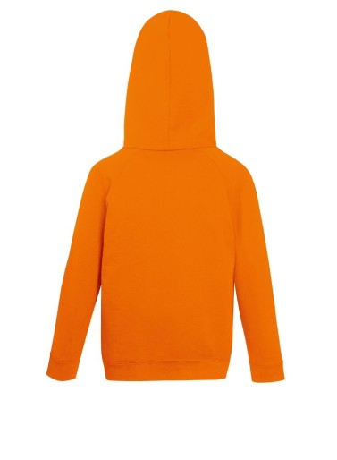 Fruit of the Loom, Kids Lightweight Hooded Sweat, dečija dukserica sa kapuljačom, narandžasta, 5-6