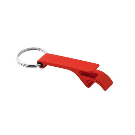 RE-BAITT. Recycled aluminium (100% rAL) keyring with capsule opener
