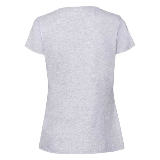 Fruit of the Loom, Ladies Iconic Ringspun Premium T, ženska majica kratkih rukava, melirana, XL
