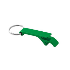 RE-BAITT. Recycled aluminium (100% rAL) keyring with capsule opener