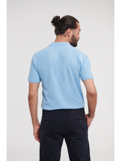 Russell Authentic Eco Polo muška majica nebesko plava XS