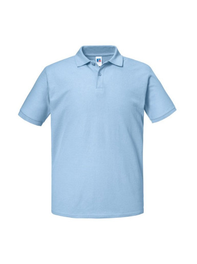 Russell Authentic Eco Polo muška majica nebesko plava XS