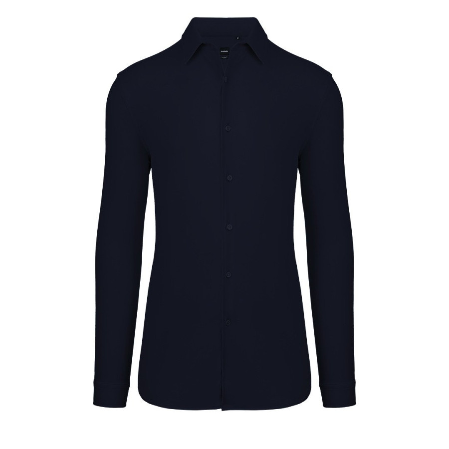 COLLINS LSL MEN, muška košulja dugih rukava, plava