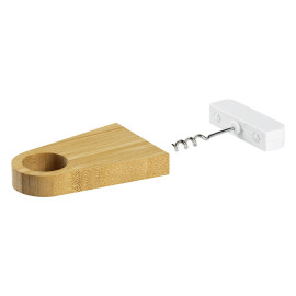 ARNO, bottle opener and holder, white