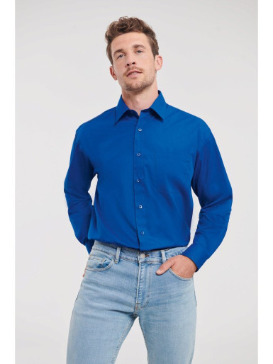RUSSELL muška košulja sa dugim rukavima POLYCOTTON EASY CARE POPLIN