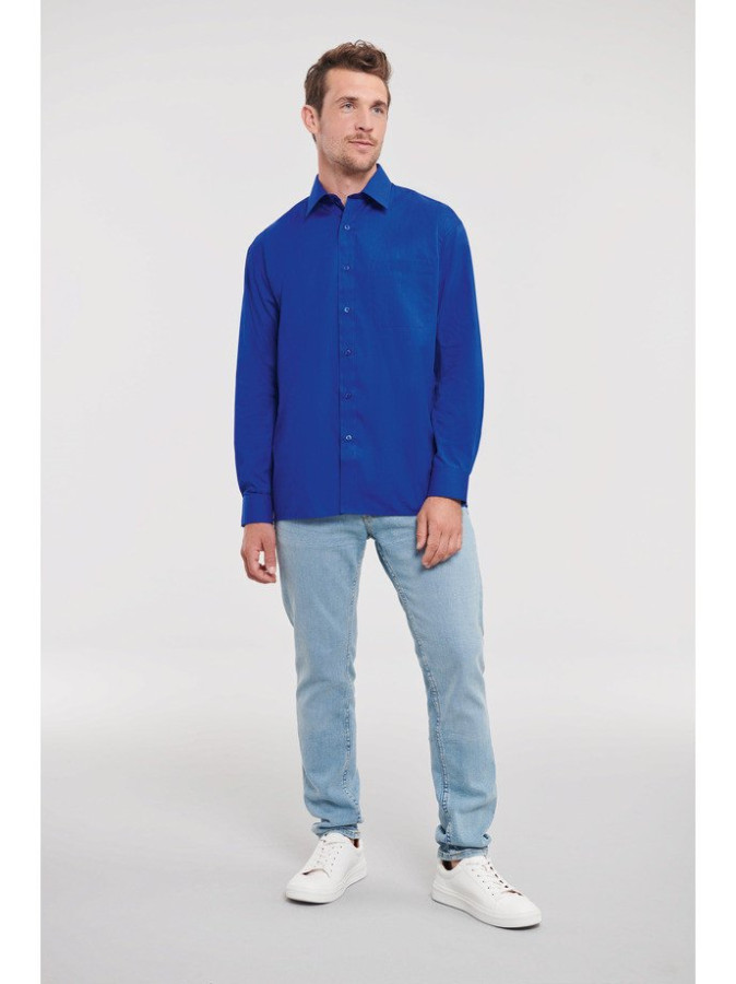 RUSSELL muška košulja sa dugim rukavima POLYCOTTON EASY CARE POPLIN
