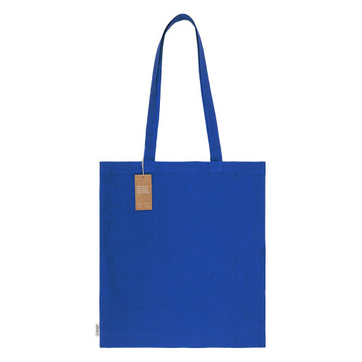NATURELLA RECYCLE 120, recycled cotton bag, 120 g/m2, royal blue