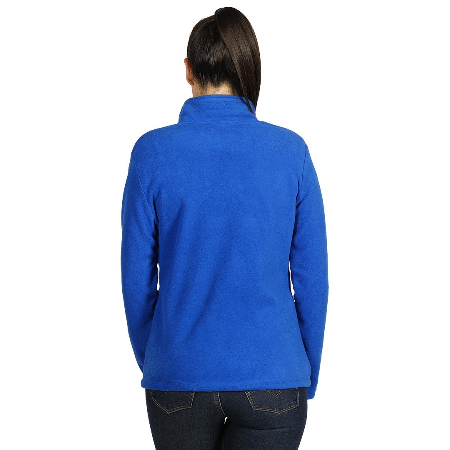 GLECHER LADY, women's polar fleece sweatshirt, royal blue