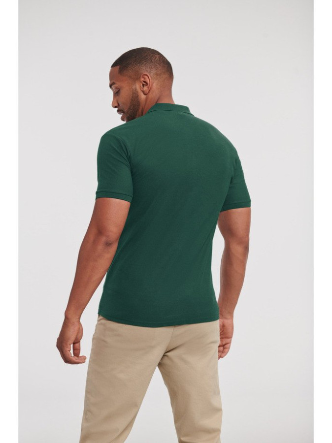 Russell Authentic Eco Polo muška majica tamno zelena XS