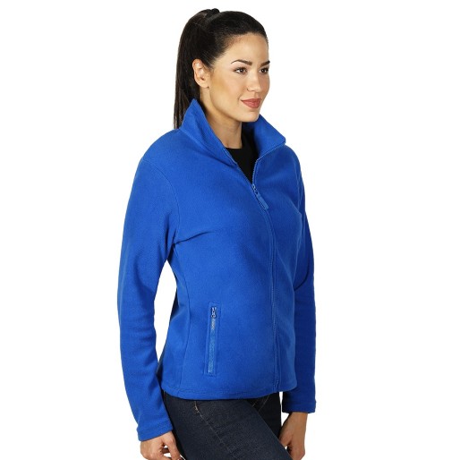 GLECHER LADY, women's polar fleece sweatshirt, royal blue