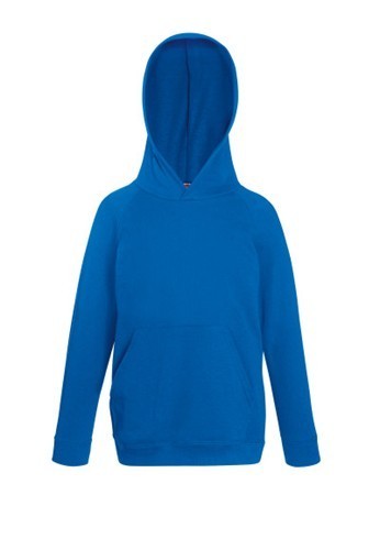 Fruit of the Loom, Kids Lightweight Hooded Sweat, dečija dukserica sa kapuljačom, royal plava, 7-8