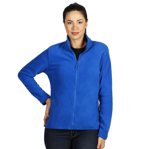 GLECHER LADY, women's polar fleece sweatshirt, royal blue