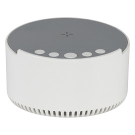 RENNE, bežični zvučnik 3w,  bežični punjač 15w i uređaj sa melodijama za spavanje, beli