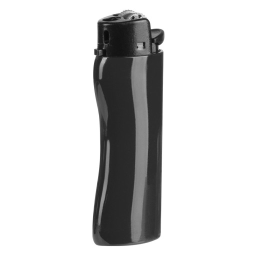 BLAZE, plastic flint lighter, black
