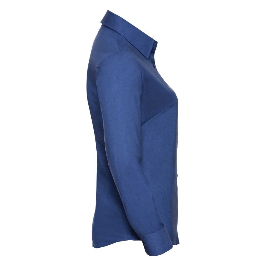 RUSSELL EASY CARE OXFORD Women's Long Sleeve Shirt