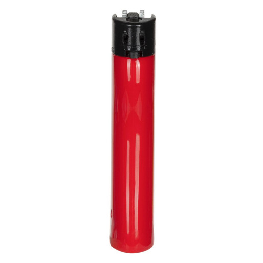 BLAZE, plastic flint lighter, red