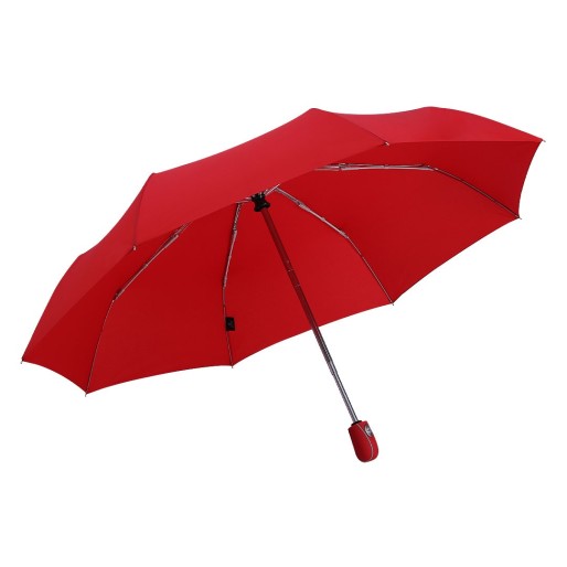 STRATO,  foldable windproof umbrella with auto open/close function, red