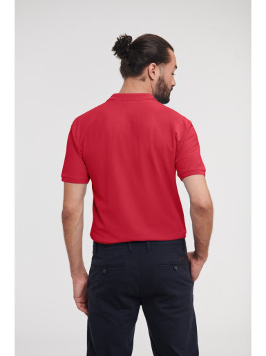 Russell Authentic Eco Polo muška majica crvena XS