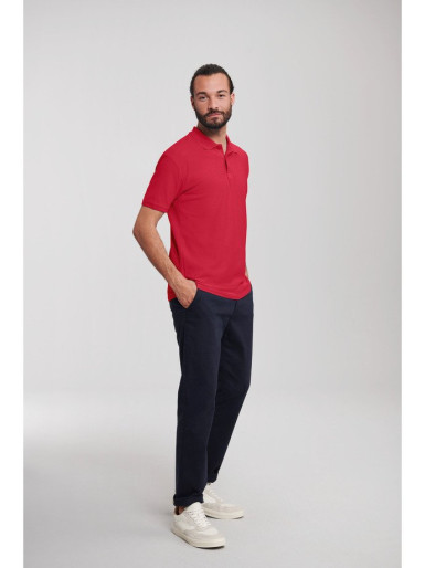 Russell Authentic Eco Polo muška majica crvena XS
