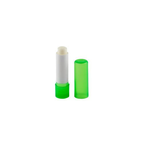 JOLIE VEGAN. Vegan lip balm, in recycled ABS (100% rABS) and PP, with vanilla flavouring