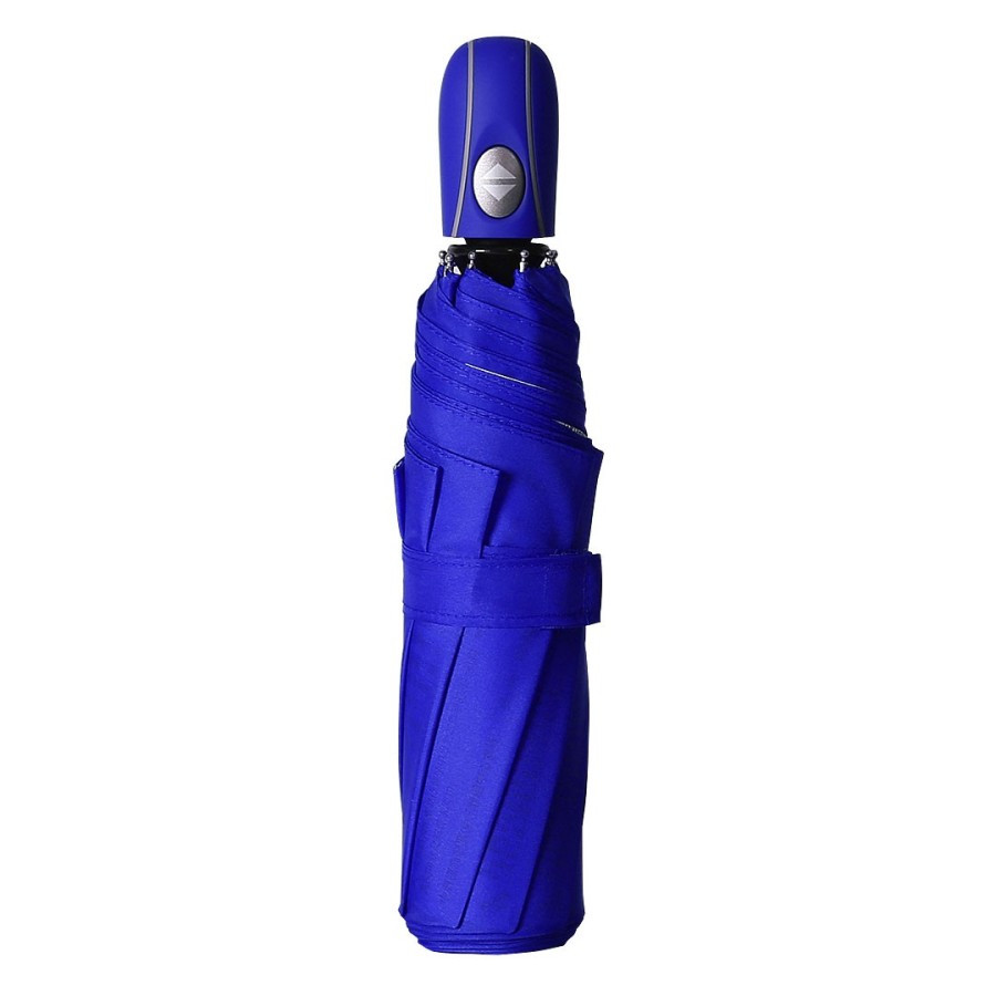 STRATO,  foldable windproof umbrella with auto open/close function, royal blue