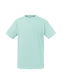 Russell Pure Organic dečija majica, aqua, 5-6