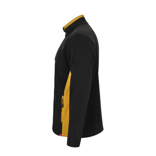 VL GERAS. Two-tone fleece jacket (220g/m²) in polyester (100%)